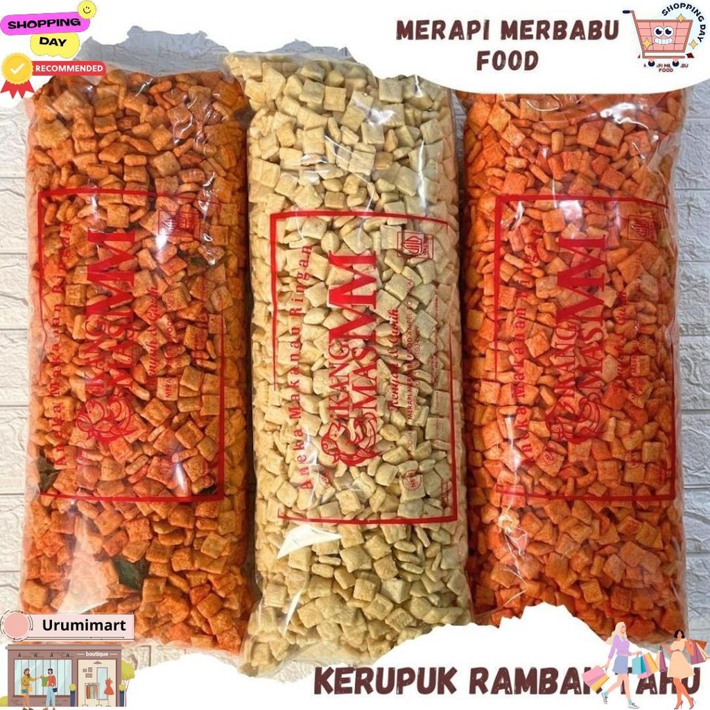 

Merapi Merbabu Food Kerupuk Rambak Tahu 1 Kg Camilan Medan Ramadhan Sale