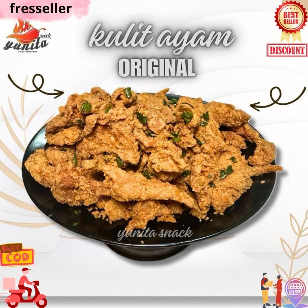 

Keripik Kulit Crispy Pedas Daun Jeruk 250 Gram D Termurah