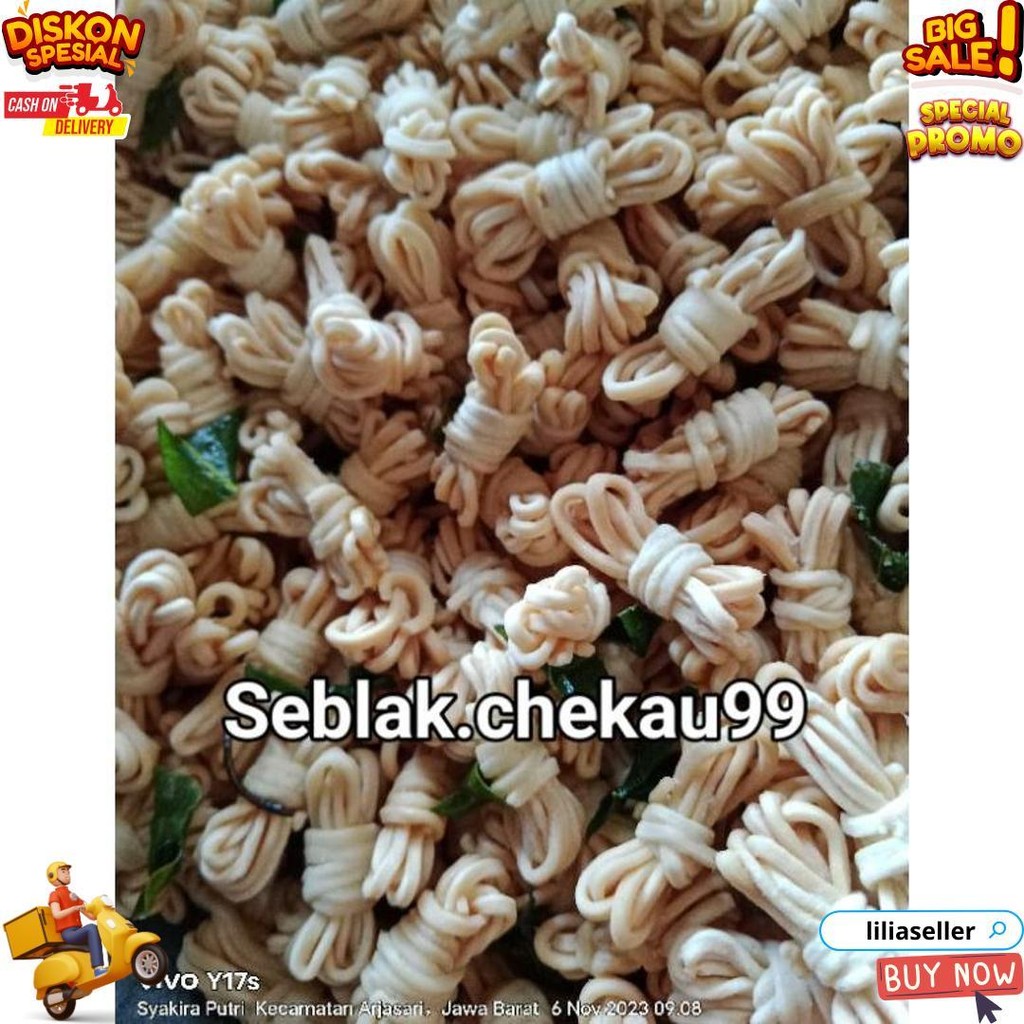 

Promo 500Gr Seblak Viral Mie Gulung Extra Pedas Daun Jeruk D Termurah