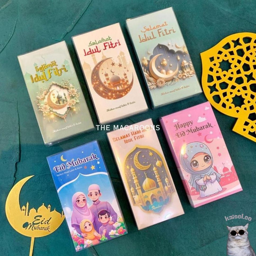 

Amplop Lebaran Mika Panjang Isi 25 Dan 50 - Idul Fitri Angpao Thr Ramadhan - Eid Mubarak - Amplop Murah Premium Murah