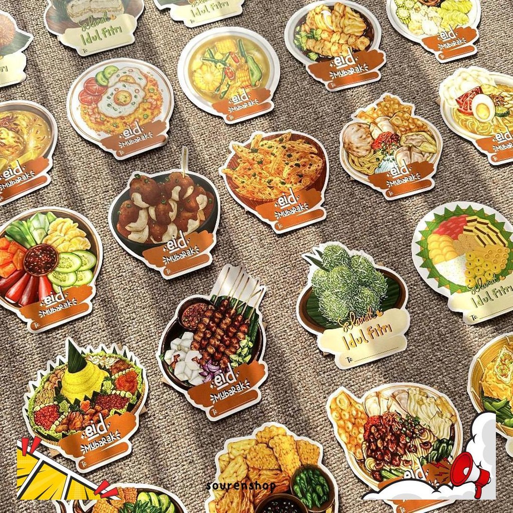 

Isi 12Pcs Amplop Lebaran Makanan Indonesia 3D Viral Series Cake 2025/Angpao Thr Unik/Amplop Idulfitri 2025 Cod