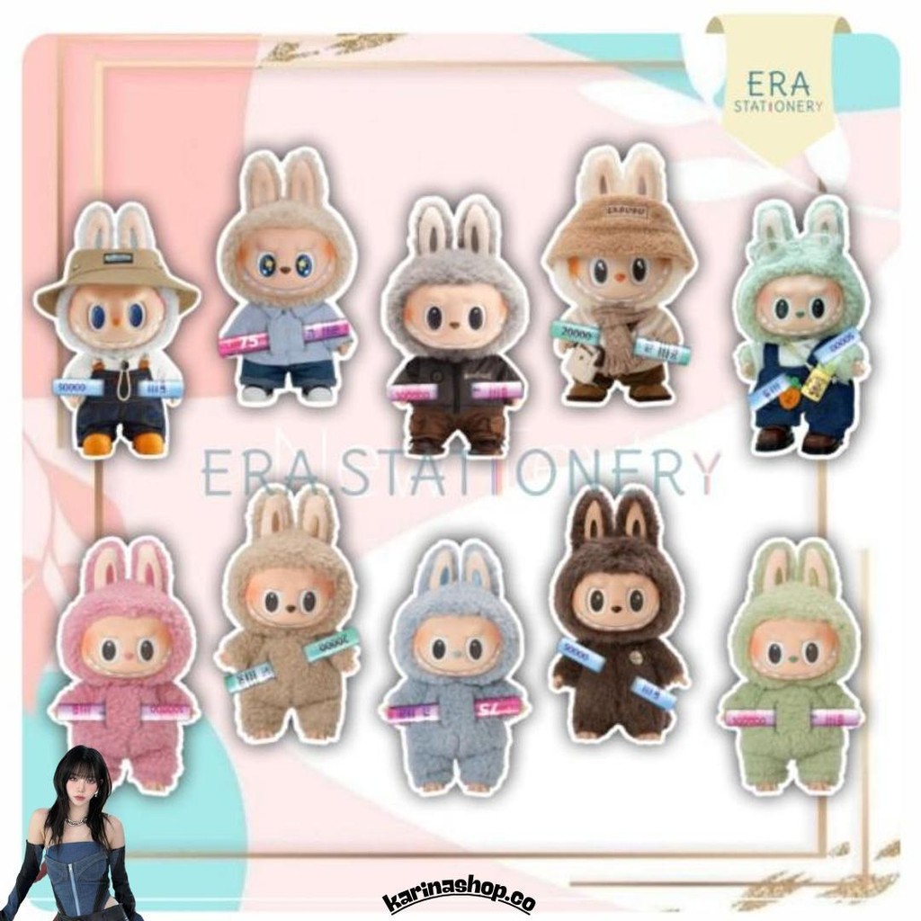 

(30Pcs) Amplop Lebaran Karakter Labubu 2025 3D Amplop Lebaran Uang Slip Angpao Lebaran Idul Fitri Amplop Thr Murah