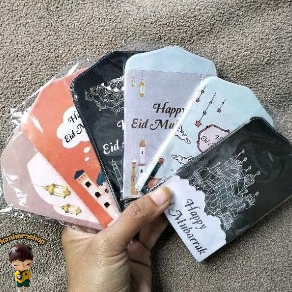 

100 Amplop Lebaran Medium Motif Kartun Islami, Masjid Muslim Estetik Lucu Viral. Siap Pakai Sale