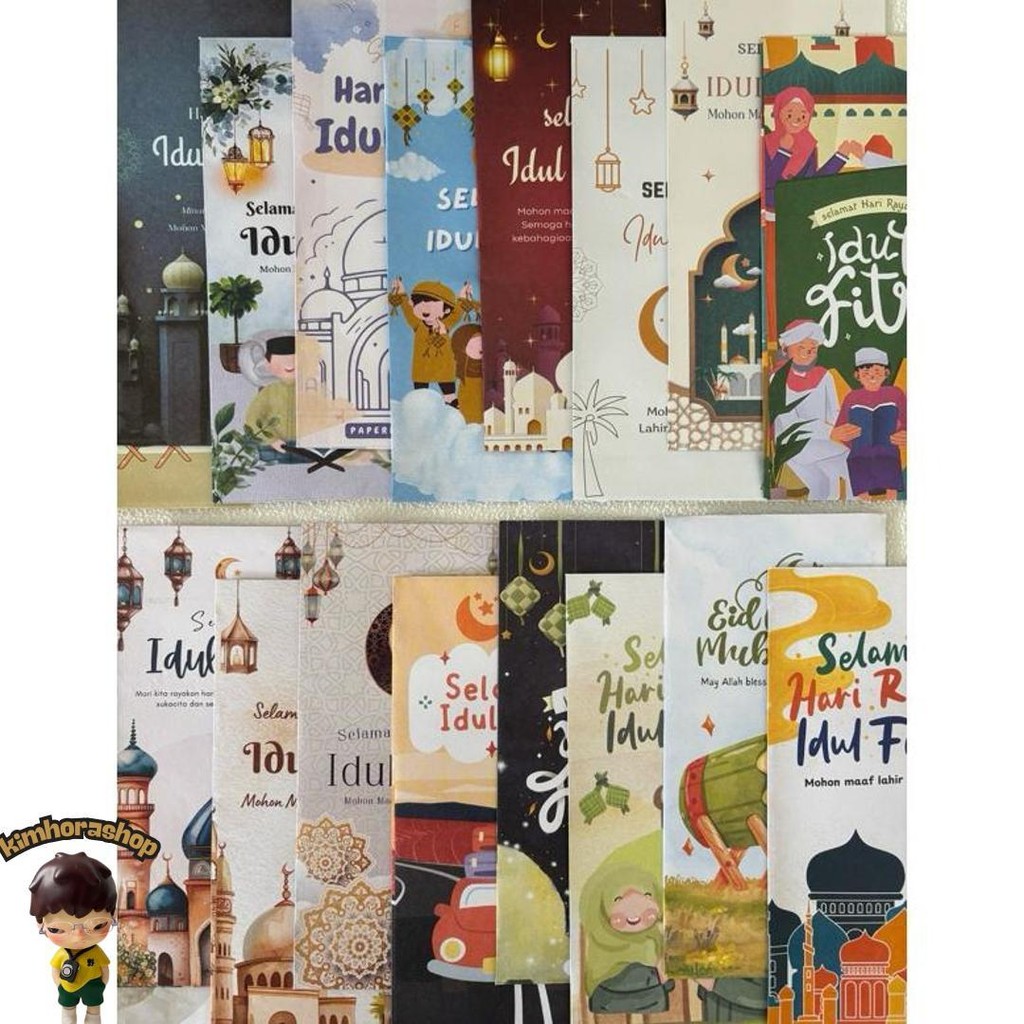 

Amplop Lebaran Ukuran 8 X 16,5 Cm (Isi -+50 Lembar) Cod