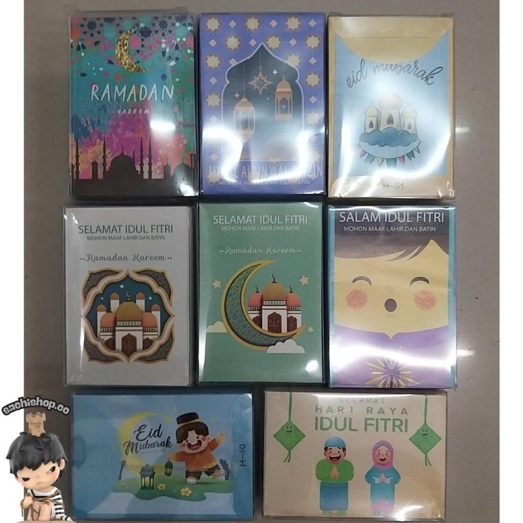 

Amplop Lebaran Idul Fitri (Isi 50Pcs) Amplop Karakter Angpao Lucu Promo