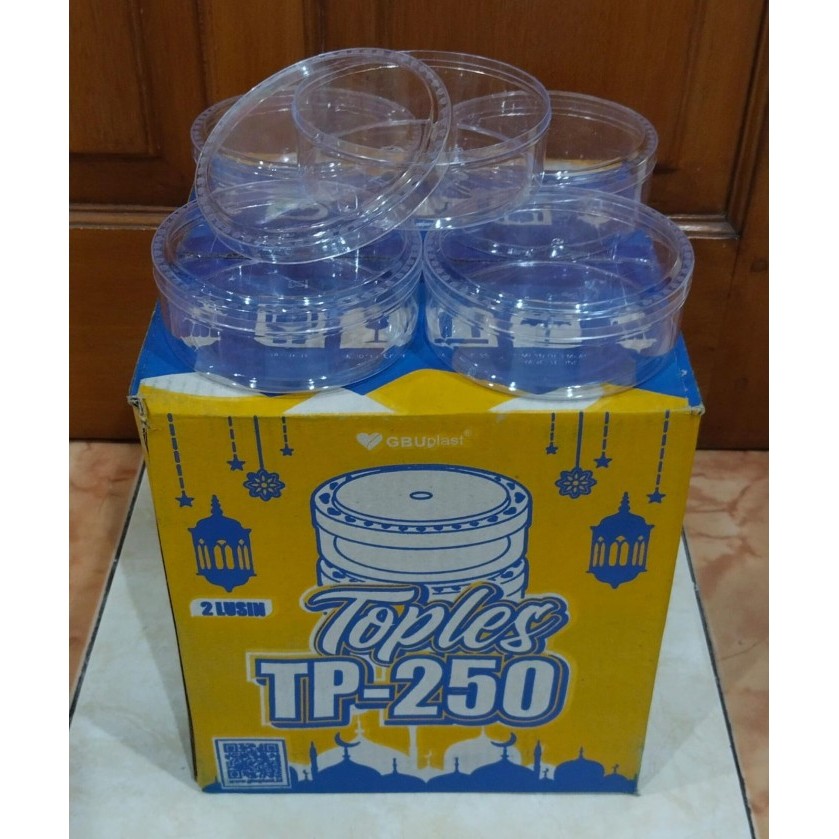 Toples Kue Kering Nastar Gbu Tp-250 Mika Tp250 / Toples Kue 250 Gram