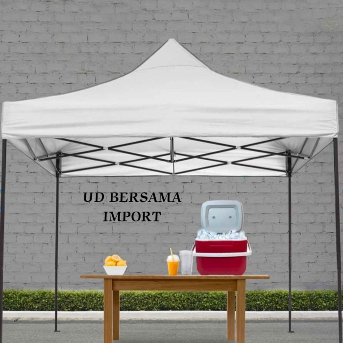 SOLEIL Tenda Gazebo 2x2M Gazebo Lipat Putih New Arrival
