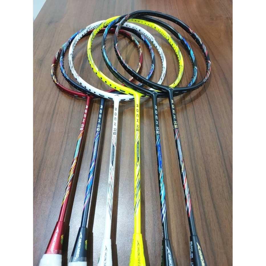 Raket Badminton Bulu-tangkis Hundred / Hndrd Type Rock R8 Original