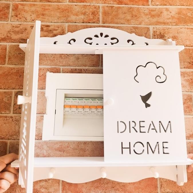 BOX METERAN LISTRIK KOTAK LISTRIK KOTAK PENUTUP MCB DEKORASI RUMAH