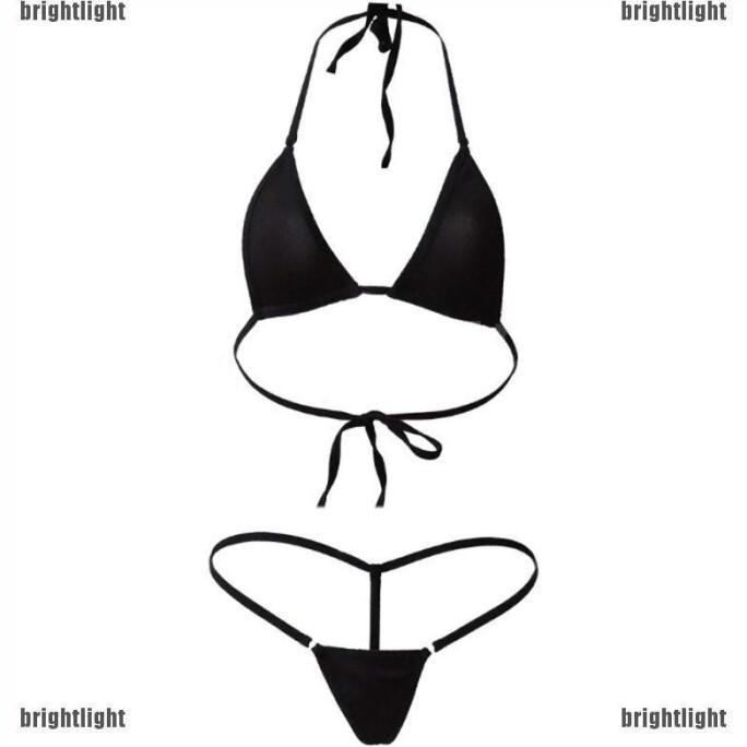 BRL WOMEN SEXY MICRO THONG G STRING BRAZILIAN MINI TOP BRA