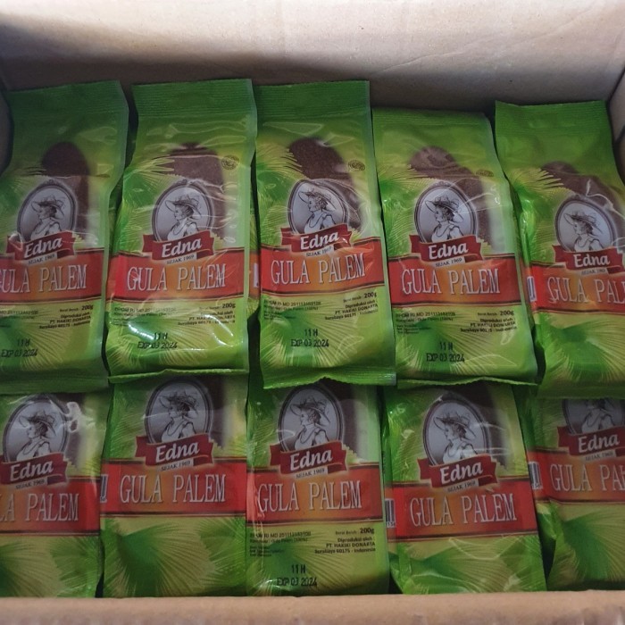 

EDNA GULA PALEM 200GR 50PCS KODE 372