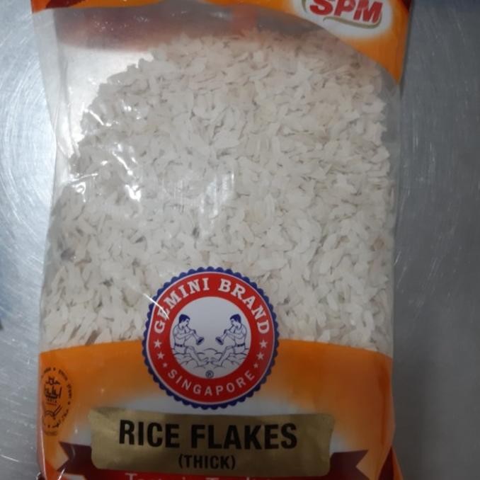 

] RICE FLAKES POHA THICK SPM 500G / Serpihan Nasi Kental