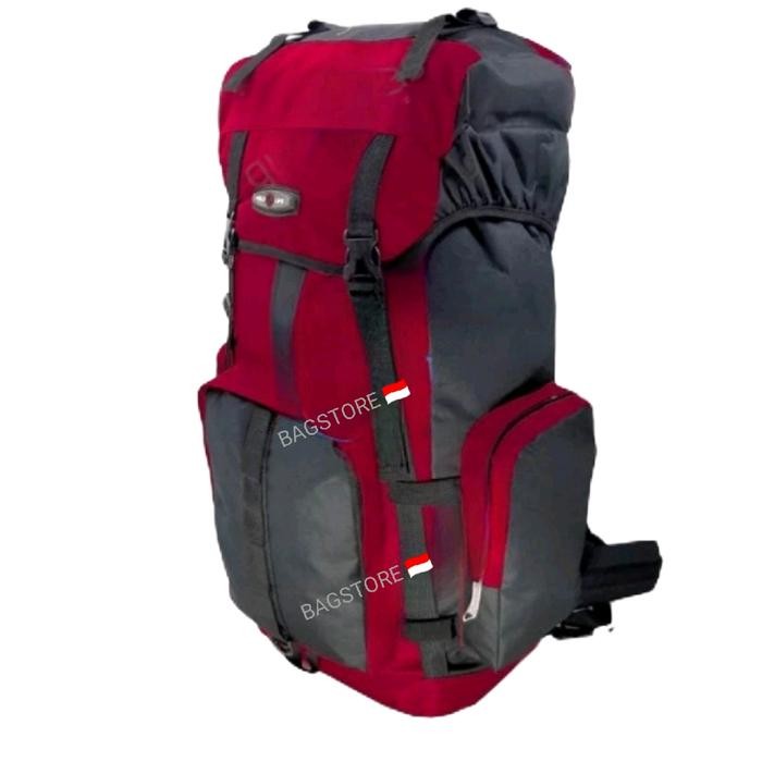 Tas Ransel Gunung 60L Tas Carrier Tas Hiking Tas Camping Tas Gunung Pria/Wanita Anti Air Olahraga