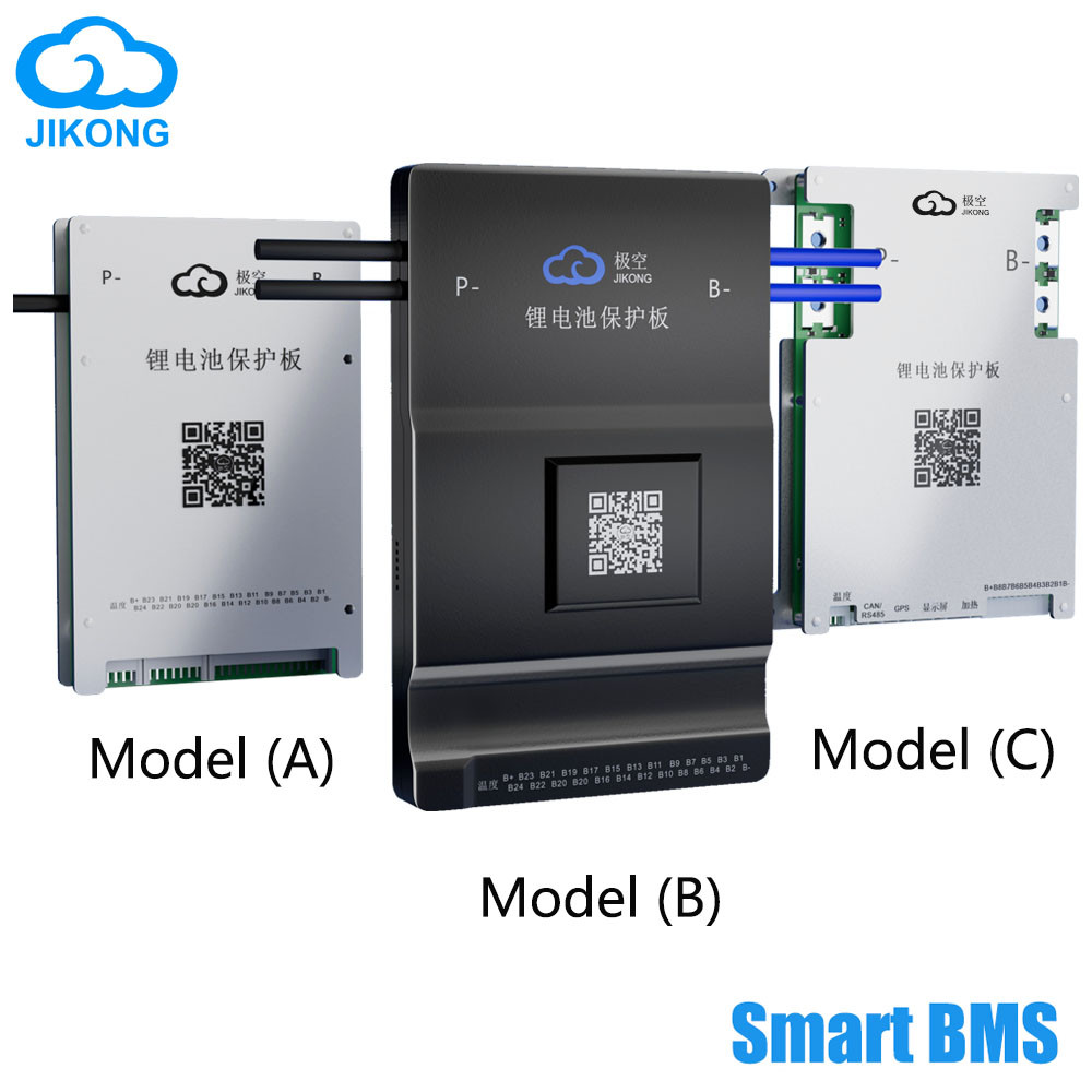 BHS BMS CAN 1A 2A Active Balance 4S 8S 17S 20S 24S LiFePo4 Li-ion LTO Battery 40A 60A 80A 100A 150A 