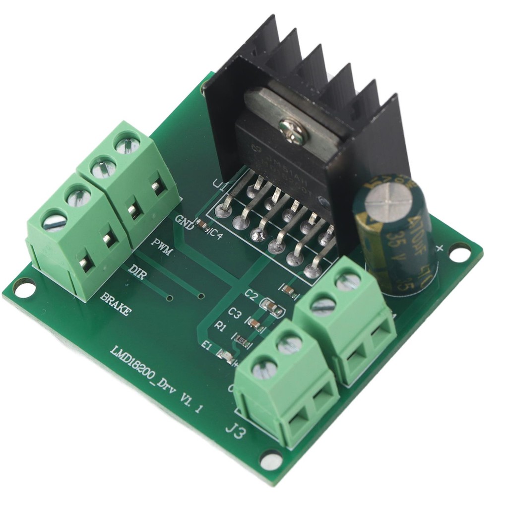 BHS DC 4.5 5.5V PWM Regulation Motor Drive Module For lmd18200t