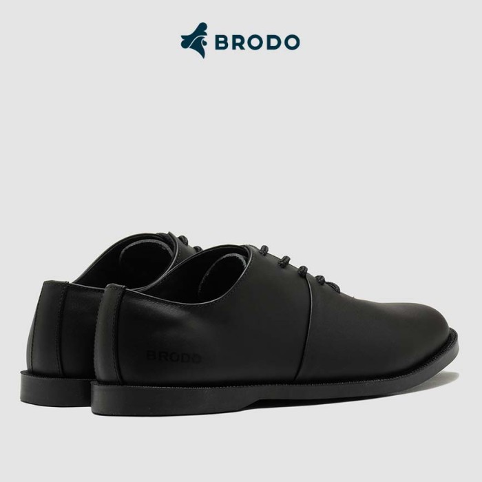 Brodo - Sepatu Pria Signore Low Eco Full Black
