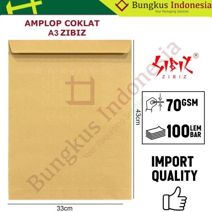 

Sale Amplop Coklat D/Folio Isi 100Lbr