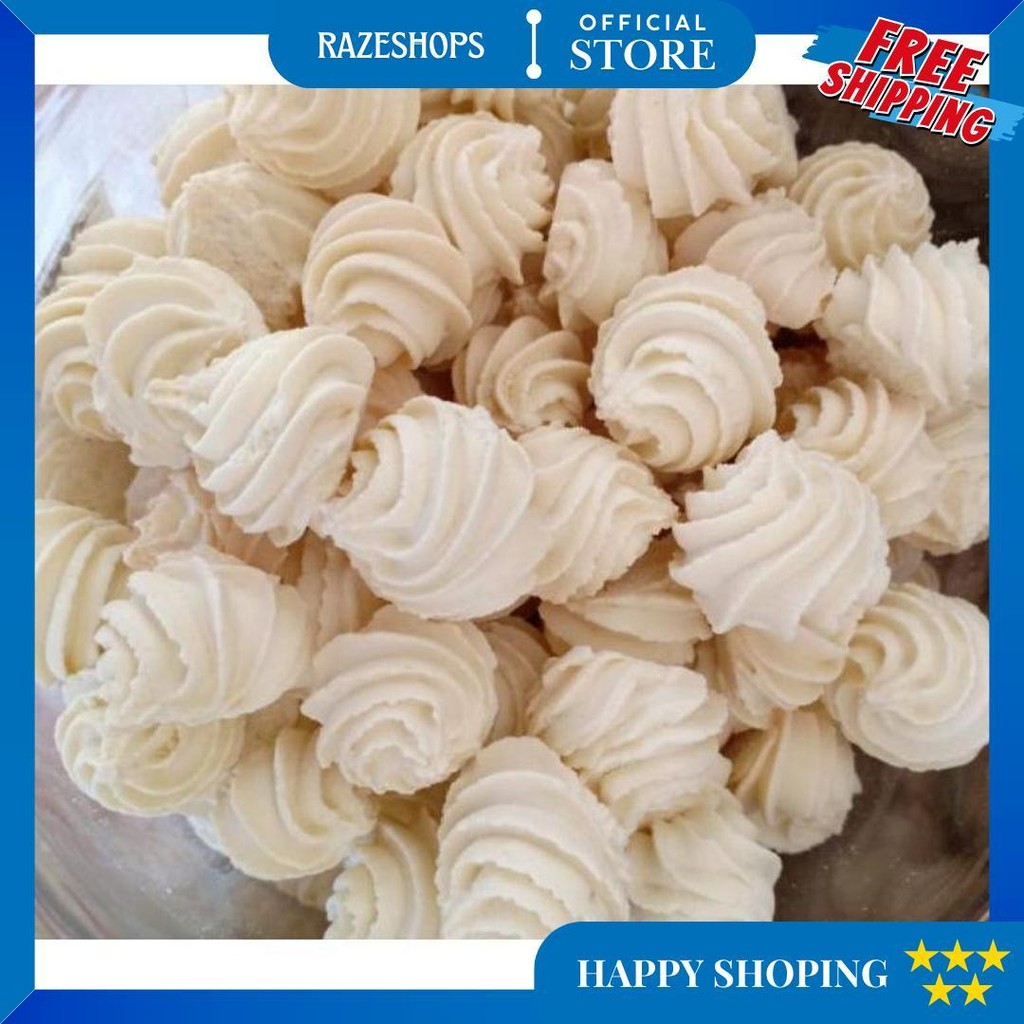 

Kue Sagu Kering / Kue Sagu Susu / Kue Sagu Mirasa / Kue Sagu Keju / Kuker / Kue Lebaran / Kue Kering D Gratis Ongkir