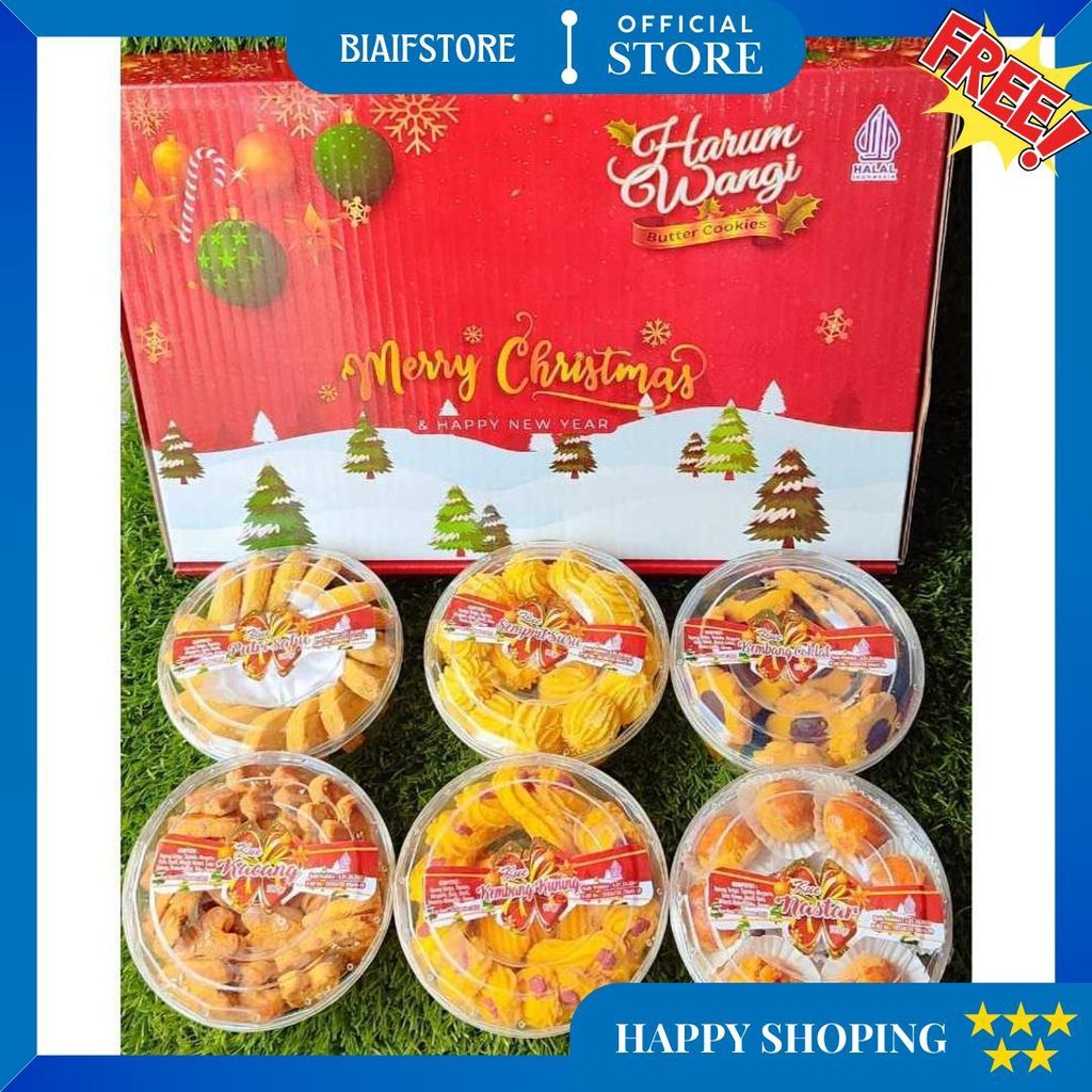 

Stok Terakhir...Parcel Natal Kue Kering Harum Wangi Hampers Natal Termurah D Cod