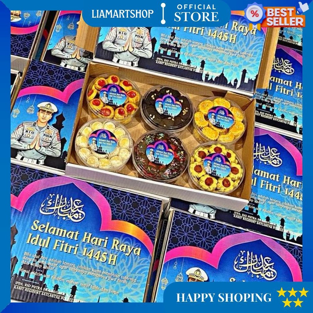 

Custom Hampers Lebaran Isi Kue Kering Bisa Pilih Varian Free Design D Termurah