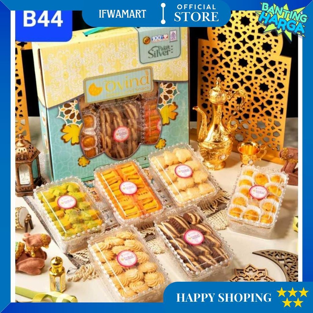 

Ovina Silver / Endolita Royal Hampers Kue Kering Lebaran D Terlaris