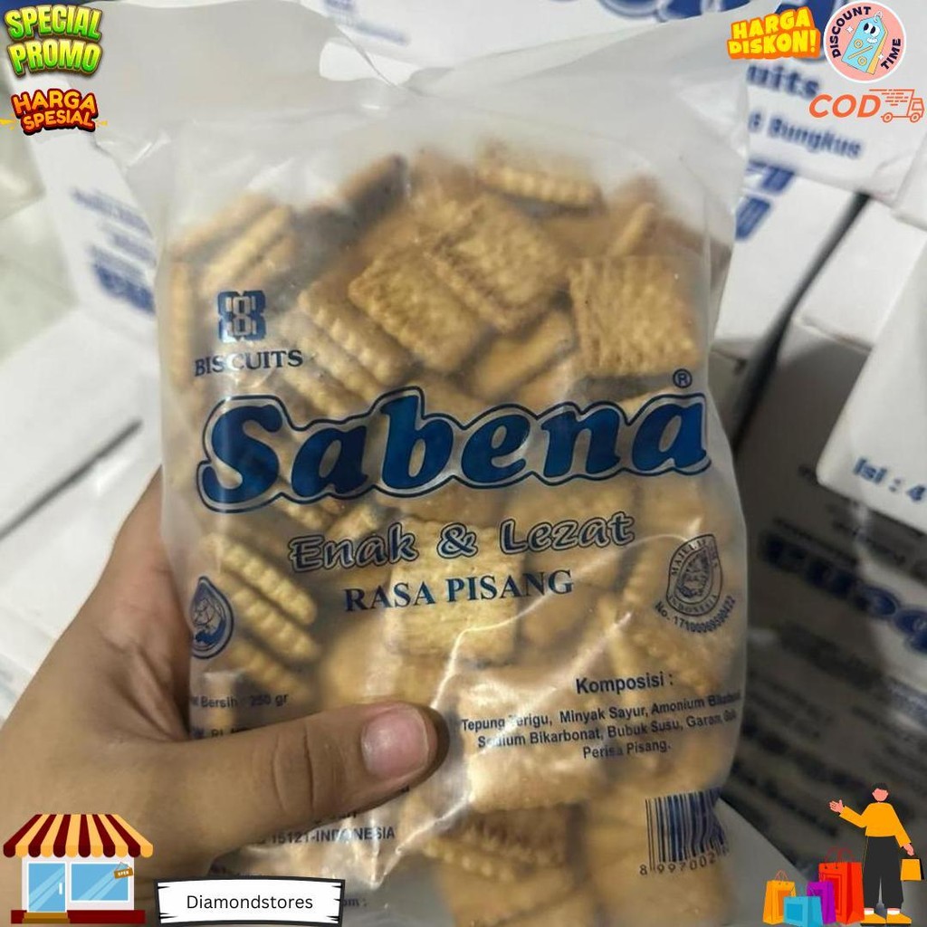 

Sabena Biskuit New Isi 4 Kantong 4 Rasa D Sale