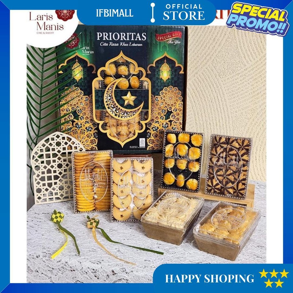 

Hampers Paket Kue Kering Lebaran - Prioritas By Laris Manis D Gratis Ongkir