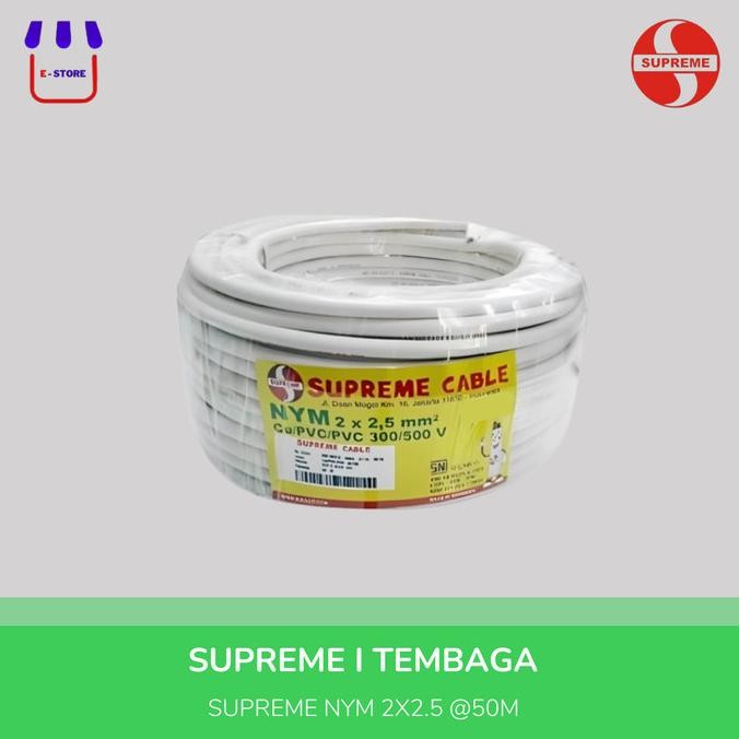 Supreme Kabel NYM 2X2.5 mm Supreme 1 Roll 50 meter