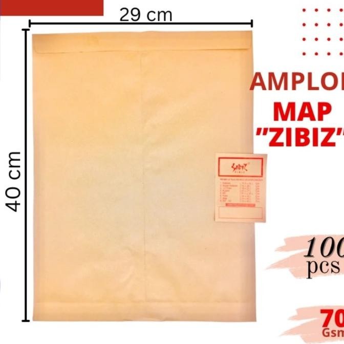 

Sale Amplop Coklat Ukuran Map Besar Isi 100