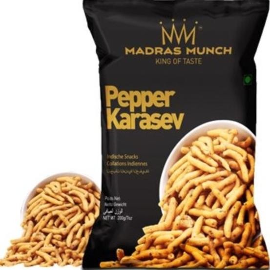 

;&;&;&;&] PEPPER KARASEV MADRAS MUNCH 150G / Snack India Pedas & Renyah