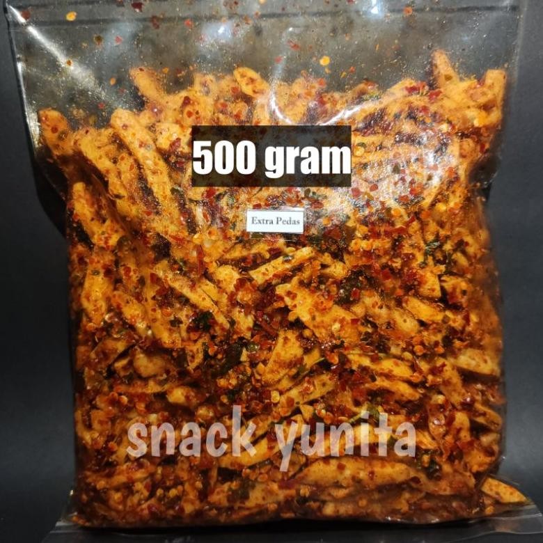 

Basreng Daun Jeruk Pedas/Basreng Pedas 500gram