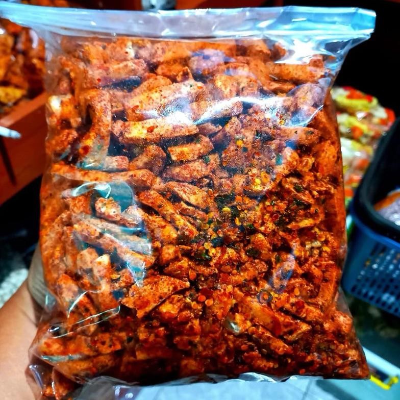 

Basreng Pedas daun jeruk 500gram cikruh bumbu melimpah