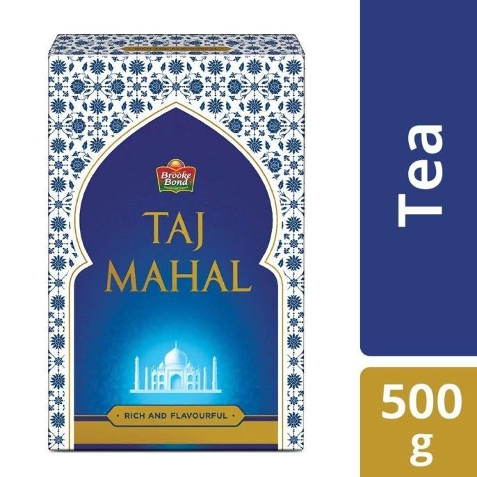 

=+=+=+] TAJ MAHAL Tea Brooke Bond 500G ( EXP 03/2024) / Teh India