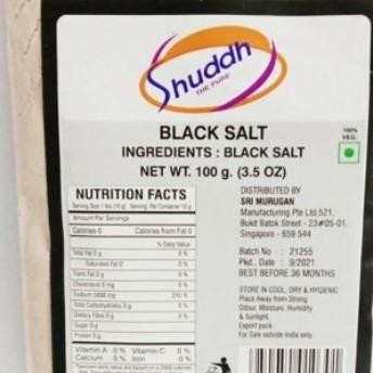 

Ready oke] BLACK SALT SHUDDH 100G (EXP 03/2026) / Kalanamak / Bubuk Garam Hitam