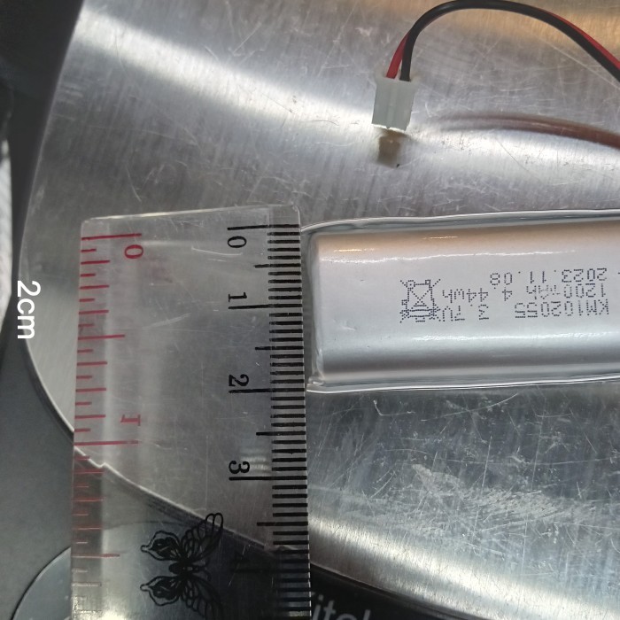 Baterai Lithium Polymer 3.7V/1200 Mah