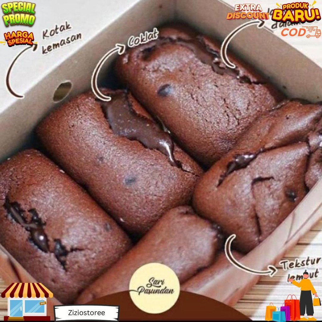 

Kue Balok Sari Pasundan Isi 5 (Free Buble Wrap) D Best Seller