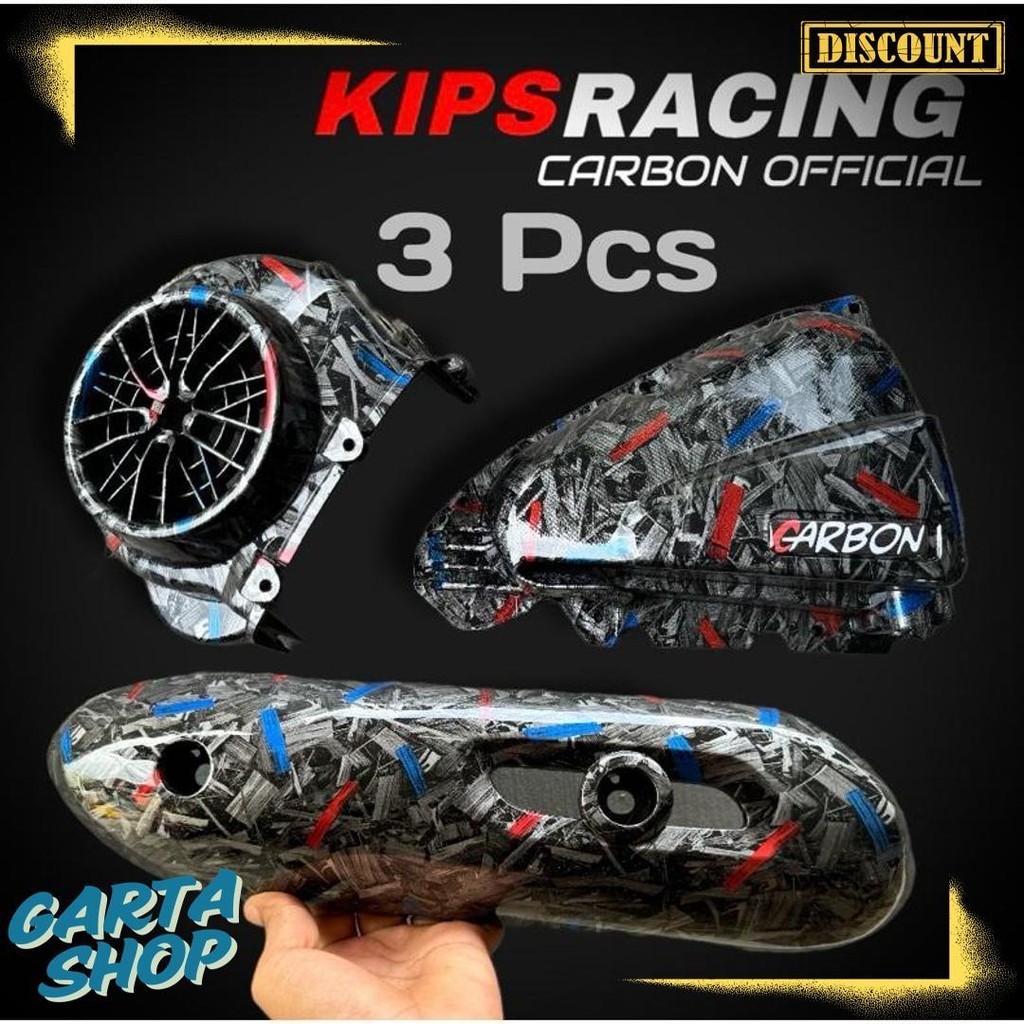 Paket Carbon Scoopy Esp Carbon Forged 3 Pcs 2017-2020 Paket Scoopy Carbon Forged Scoopy 2017-2020 Pa