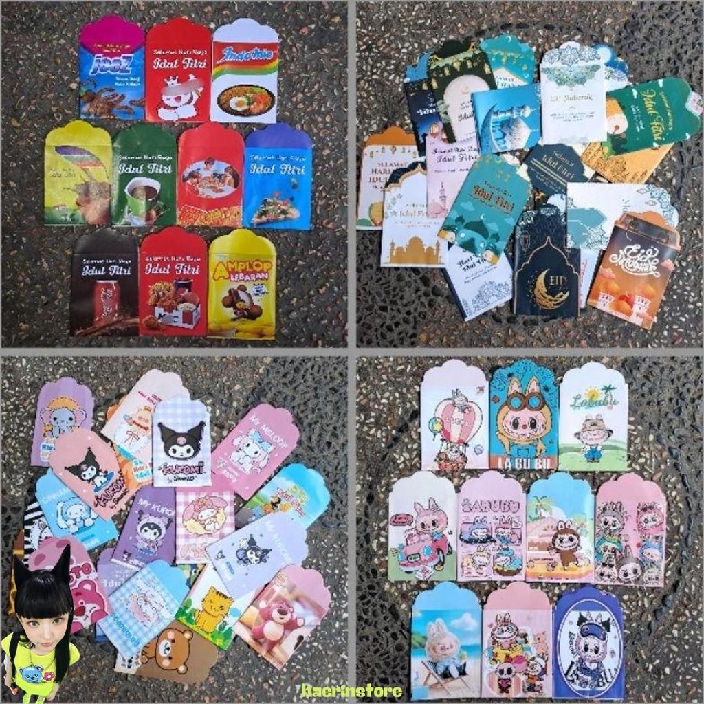 

100Pcs Amplop Lebaran Medium Diskon