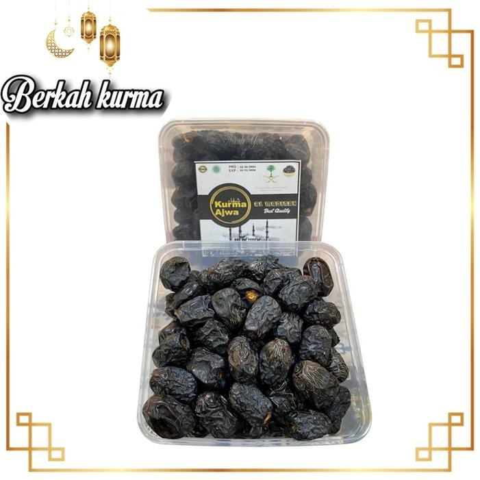 

Kurma Ajwa Al Madinah Toples 1kg Premium Jumbo - Makanan Ringan - Snack, Food