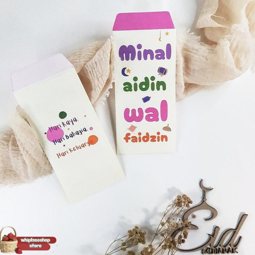 

Amplop Lebaran ( Isi 30 Pcs ) Angpao Lebaran Unik Aestethic Murah Kilat