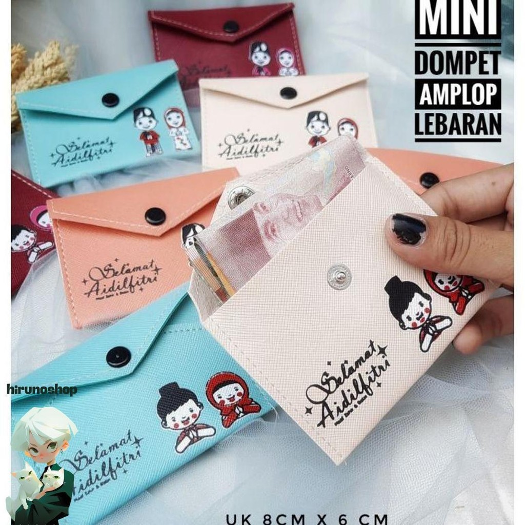 

[ 12 Pcs ]Mini Dompet Amplop Lebaran / Implek Natal Per Pac Isi 12 Pcs Sale