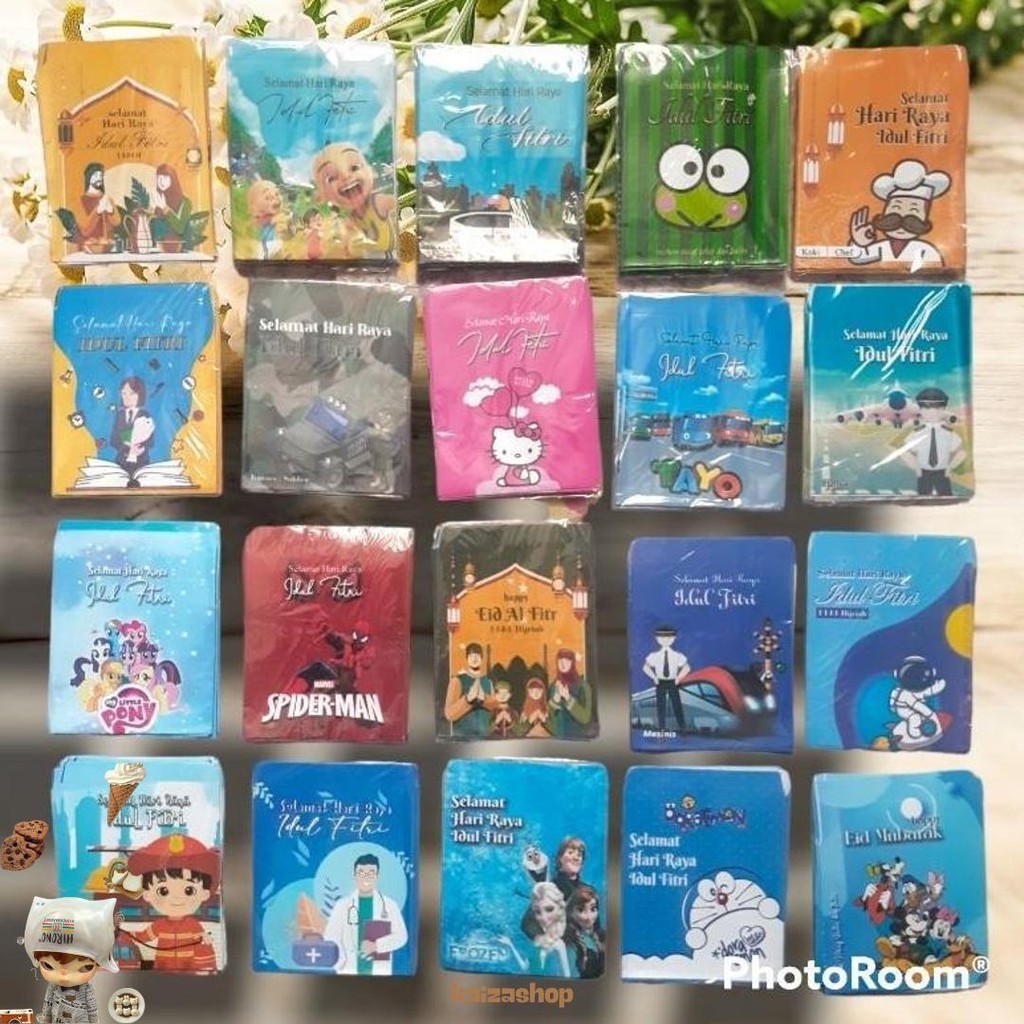

Grosir 50 Pack Isi 500 Amplop Lebaran Uk Mini Promo