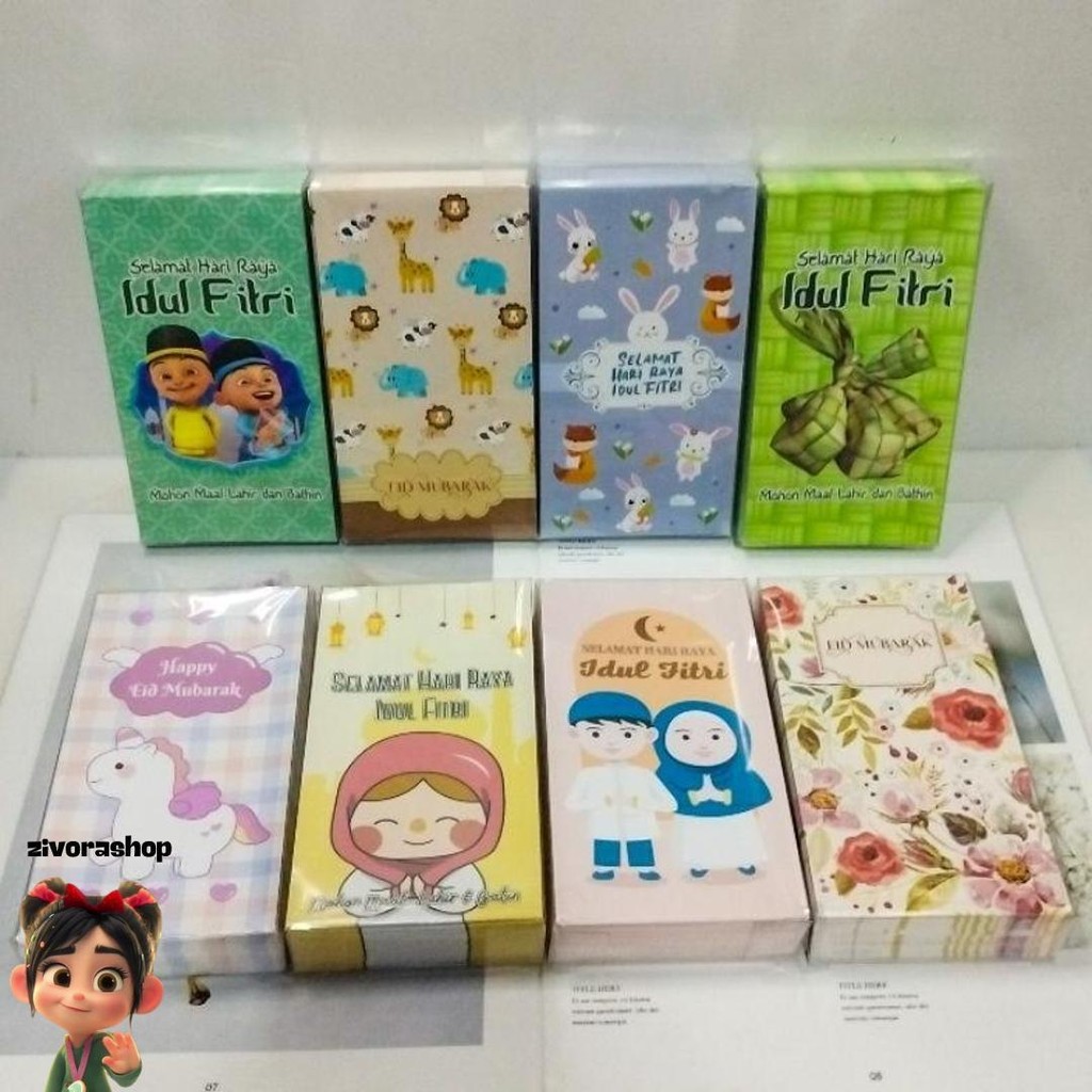 

Amplop Lebaran Idul Fitri Panjang Isi 50Pcs Angpao Lebaran Idul Fitri Motif Islamiah Murah
