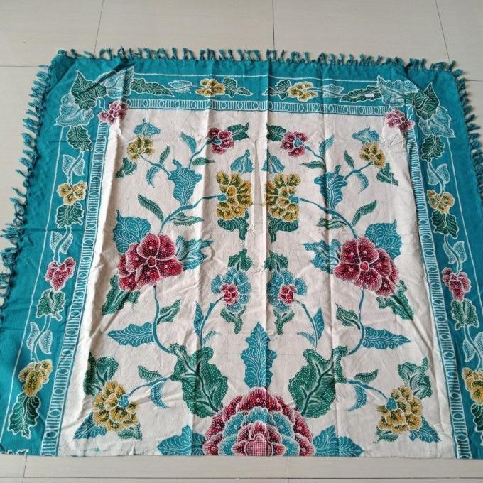 Taplak Meja Makan 8 Kursi Batik Tulis