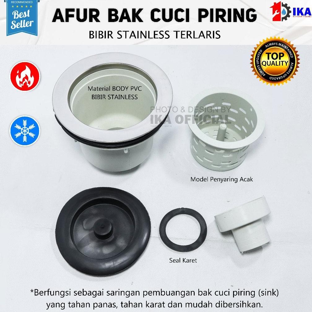 Bisa COD Saringan Wastafel PVC Tebal Anti Karat Saringan Afur Saringan Bekas Sisa Makanan / afur ker