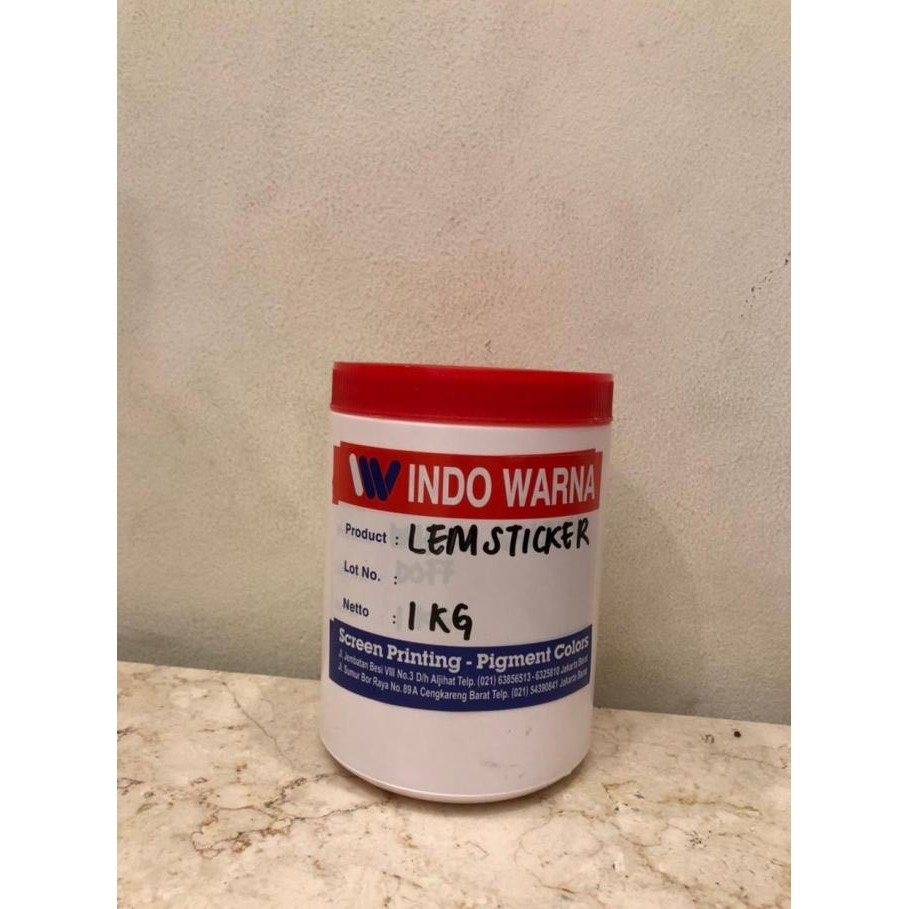 

LEM STIKER SABLON - 1 kg