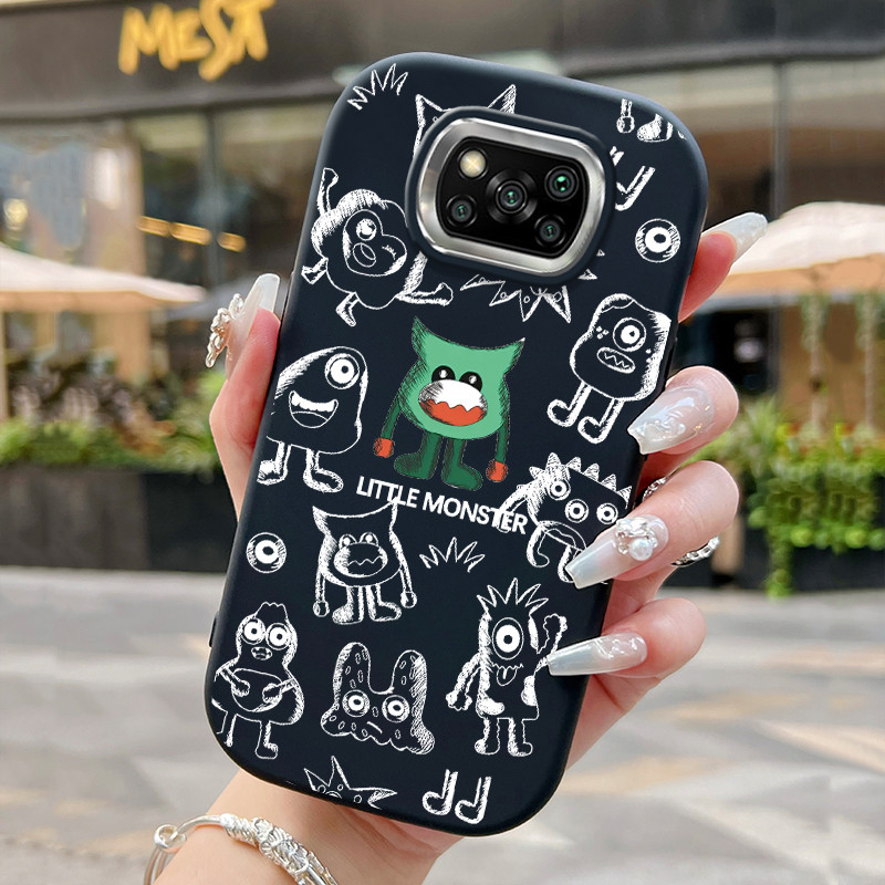 Casing Hp Untuk Xiaomi POCO X3 POCO X3 Pro POCO X3 GT POCO X3 NFC Case Casing HP Kesing kartun gamba