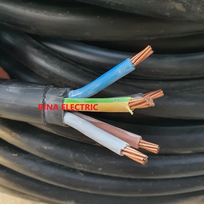 TERBARU KABEL LISTRIK NYY 5X10 5 X 10 5X10MM 5 X 10 MM 4 BESAR METERAN / ECER
