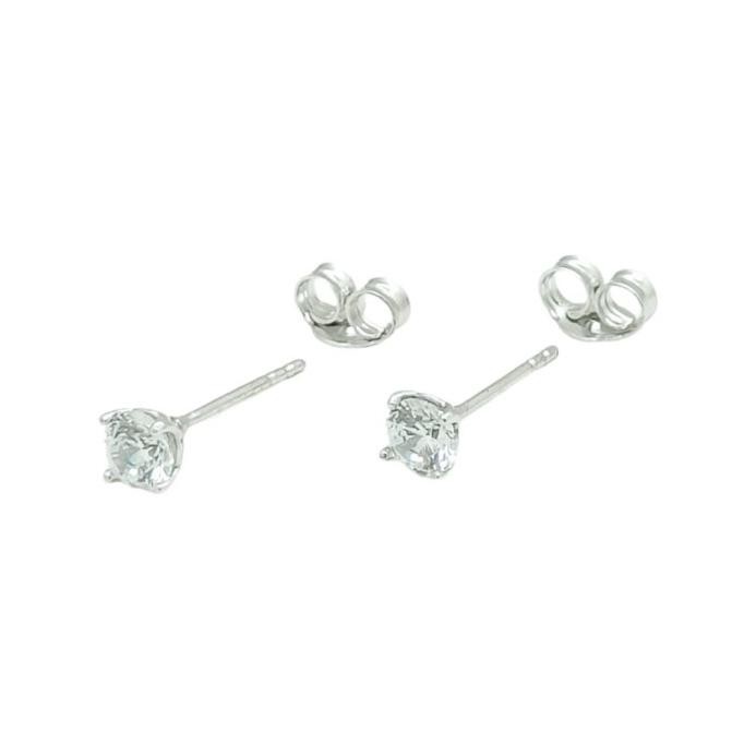 Giwang Whitegold Heksa Collection EA210559 Hala Gold 8K