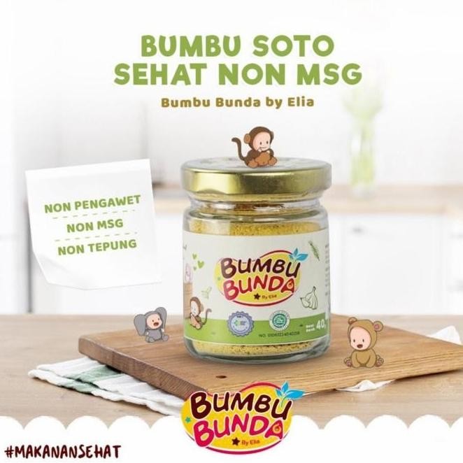 

NEW!!! Bumbu Bunda Elia - Bumbu Non MSG / Bumbu MPASI / Kaldu MPASI / Kaldu Bayi / Bumbu Soto Bumbu Opor Bumbu Putih Bumbu Kuning Bumbu Semur Bumbu Rawon Bumbu Kari Bumbu Nasi Goreng / Bumbu Mpasi Bumbu Bunda LSA